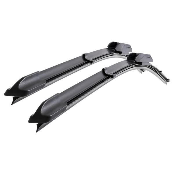 Balais d'essuie-glace de pare-brise adaptés pour Saab 900 II Hayon, Cabriolet (1993-1998) - balais plat