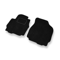 Tapis de Sol Velours adapté pour Mazda Tribute II SUV (2003-2007) - Premium tapis de voiture - noir