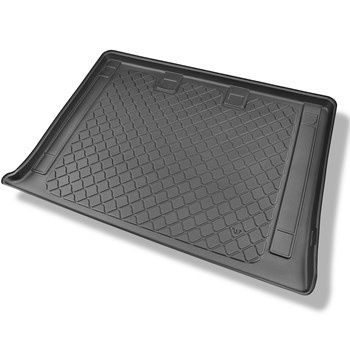 Tapis de coffre adapté pour Mercedes-Benz Vito W639 Van (08.2003-09.2014) - bac de coffre - protection de coffre voiture - version extra longue (empattement 3.430 mm); derriere 3e rangée de sieges