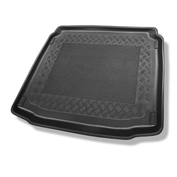 Tapis de coffre adapté pour Peugeot 308 II Hayon (08.2013-11.2021) - bac de coffre - protection de coffre voiture - coffre inférieur; avec roue de secours à usage temporaire ou kit de réparation