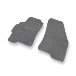 Tapis de Sol Velours adapté pour Ford Mondeo II Hayon, Break, Berline (1996-2000) - Premium tapis de voiture - gris