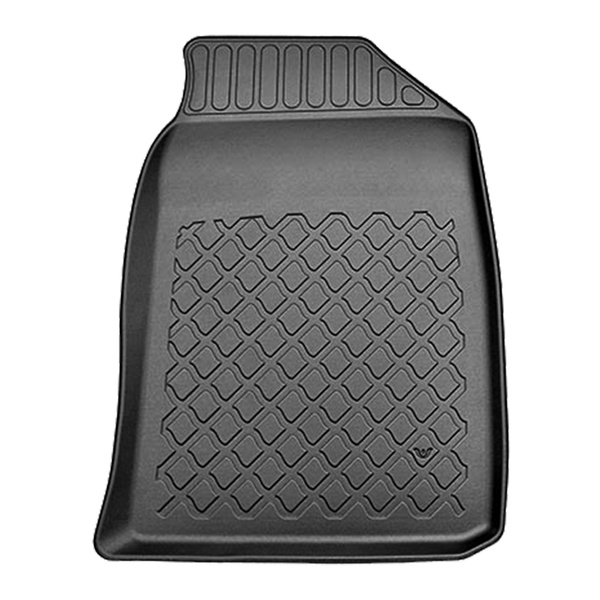 Tapis de sol en TPE adapté pour Ssangyong Tivoli Grand Crossover (06.2021-....) - tapis de voiture - noir
