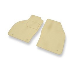 Tapis de Sol Velours adapté pour Saab 9-3 I Coupé, Hayon, Cabriolet (1998-2002) - Premium tapis de voiture - beige