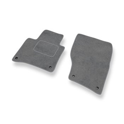 Tapis de Sol Velours adapté pour Volkswagen Touareg II SUV (2010-2017) - Premium tapis de voiture - gris