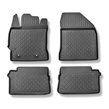 Tapis de sol en TPE adapté pour Toyota Auris II Touring Sports (12.2015-10.2022)
