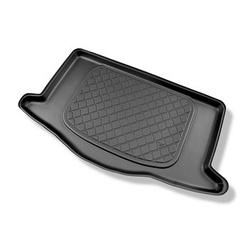 Tapis de coffre adapté pour Ssangyong Tivoli Facelift SUV (01.2018-2019) - bac de coffre - protection de coffre voiture - coffre inférieur (sans plancher multi-fonctions); avant le lifting en 2019
