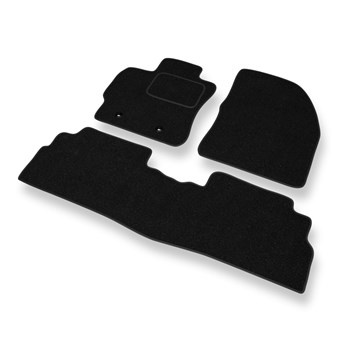 Tapis de Sol Feutres adapté pour Toyota Verso (2009-2018) - tapis de voiture - noir