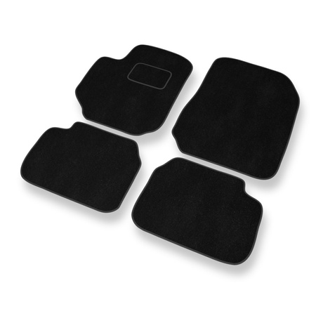 Tapis de Sol Velours adapté pour Fiat Croma II (2005-2011) - Premium tapis de voiture - noir