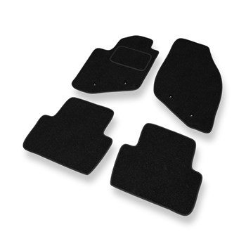 Tapis de Sol Feutres adapté pour Volvo XC70 I (2000-2007) - tapis de voiture - noir