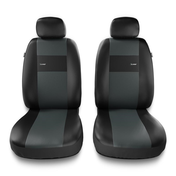 Housses de siège avant adaptées pour Audi A4 B5, B6, B7, B8, B9 (1995-2024) - housse siege voiture universelles - couverture siege conducteur - 2XL-G