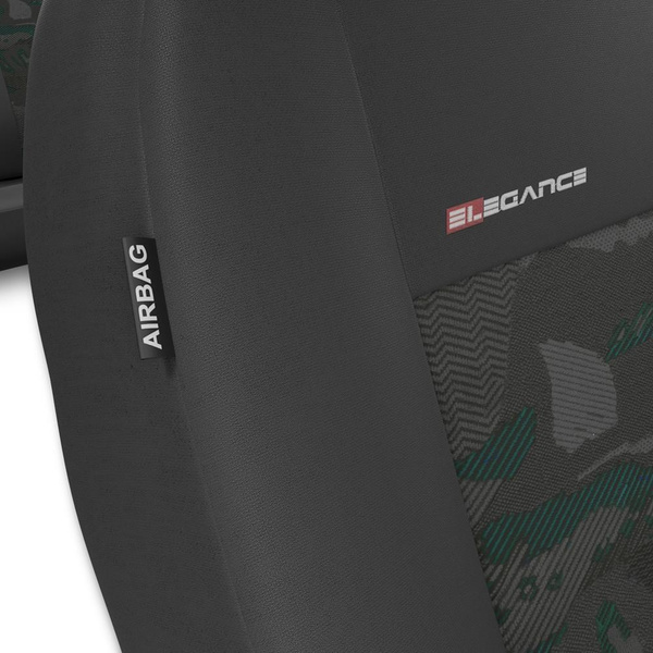 Housses de siège avant adaptées pour Audi A4 B5, B6, B7, B8, B9 (1995-2024) - housse siege voiture universelles - couverture siege conducteur - 2UNE-GR