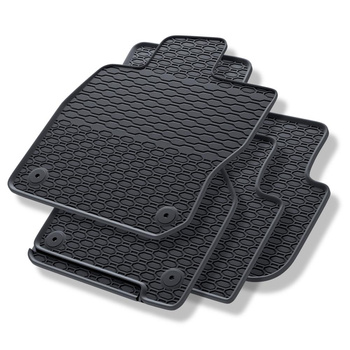 Tapis de sol en caoutchouc adapté pour Volkswagen Golf VIII eTSI MHEV SW (2020-.