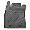 Tapis de sol en TPE adapté pour Toyota Avensis III Break (12.2015-10.2022) - tapis de voiture - noir