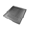 Tapis de coffre adapté pour Opel Zafira-e Life Monospace (11.2020-....) - bac de coffre - protection de coffre voiture - version pour le transport de passagers (break / tour); derriere 2e rangée de sieges; sièges sur rails; longueur 1340 mm