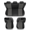 Housses de siège adaptées pour Peugeot 208 I, II (2012-....) - housse siege voiture universelles - couverture siege - SU-G