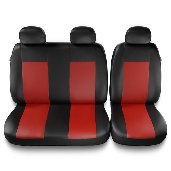 Housses de siège adaptées pour Fiat Scudo I, II (1995-2016) - housse siege voiture universelles - couverture siege - BC-RD