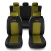 Housses de siège adaptées pour Peugeot 307 I, II (2001-2012) - housse siege voiture universelles - couverture siege - S-Y