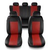 Housses de siège adaptées pour Seat Ibiza I, II, III, IV, V (1984-2019) - housse siege voiture universelles - couverture siege - CM-RD