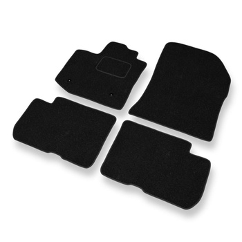 Tapis de Sol Feutres adapté pour Dacia Dokker (2012-2021) - tapis de voiture - noir