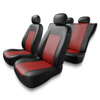 Housses de siège adaptées pour Peugeot 407 (2004-2011) - housse siege voiture universelles - couverture siege - CM-RD