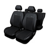 Housses de siège sur mesure adaptées pour Seat Alhambra Van (1996-2010) - housse siege voiture - couverture siege - noir