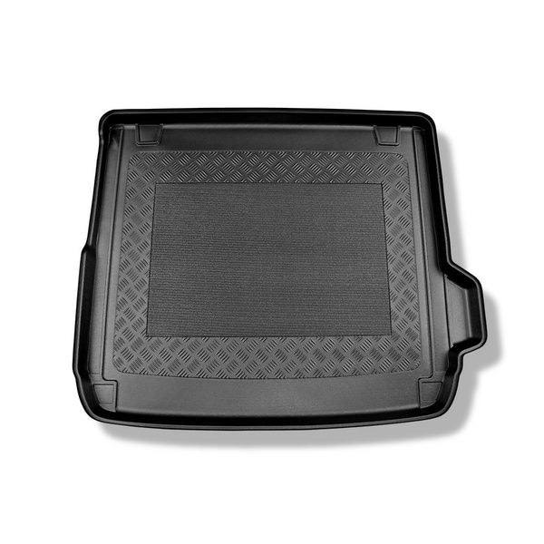 Tapis de coffre adapté pour BMW X4 G02 SAC (04.2018-....) - bac de coffre - protection de coffre voiture - aussi pour les modèles avec des rails de fixation
