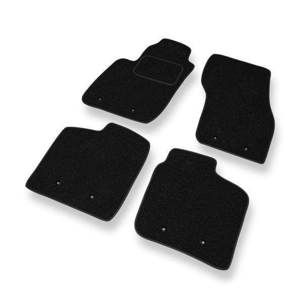 Tapis de Sol Feutres adapté pour Volvo V40 I Break (1995-2004) - tapis de voiture - noir