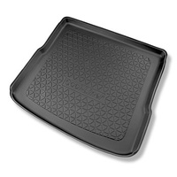 Tapis de coffre adapté pour Skoda Enyaq iV SUV, Coupé (04.2021-....) - bac de coffre - protection de coffre voiture - coffre supérieur; surface plate du coffre; plancher amovible en la position centrale