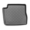 Tapis de sol en TPE adapté pour Peugeot e-2008 SUV (08.2020-....) - tapis de voiture - noir