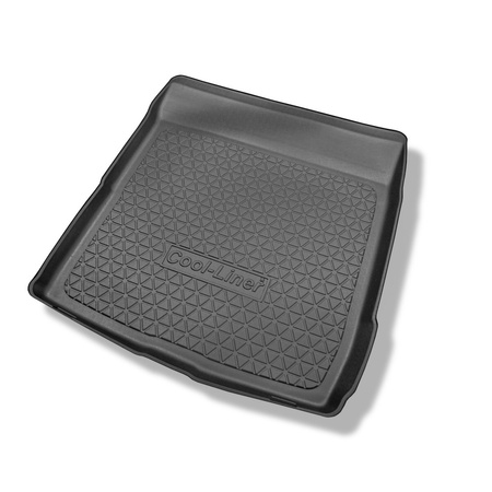 Tapis de coffre adapté pour Volvo S90 Berline (10.2016-....) - bac de coffre - protection de coffre voiture - avec roue de secours à usage temporaire