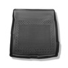 Tapis de coffre adapté pour Volvo S90 Berline (10.2016-....) - bac de coffre - protection de coffre voiture - avec roue de secours à usage temporaire