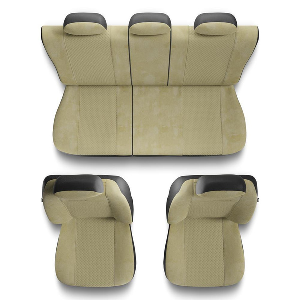 Housses de siège adaptées pour Skoda Scala (2019-....) - housse siege voiture universelles - couverture siege - PG-3