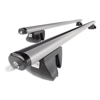 Barres de toit en aluminium adapté pour Jeep Renegade SUV (2015-....) - Porte-Bagages de Voiture argent - rails