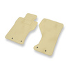Tapis de Sol Velours adapté pour Mazda MX-5 IV Roadster (2014-....) - Premium tapis de voiture - beige
