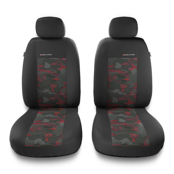 Housses de siège avant adaptées pour Audi A4 B5, B6, B7, B8, B9 (1995-2024) - housse siege voiture universelles - couverture siege conducteur - 2UNE-RD