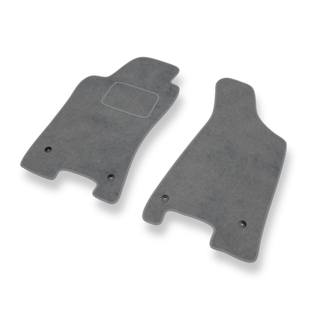 Tapis de Sol Velours adapté pour Audi 80 IV B4 (1991-1996) - Premium tapis de voiture - gris