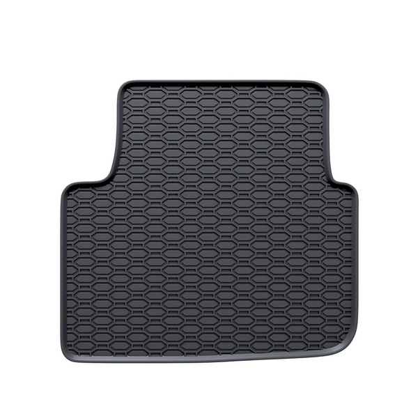Tapis de sol en caoutchouc adapté pour Skoda Scala Hayon (2019-....) - tapis de voiture - noir - 4 pcs.