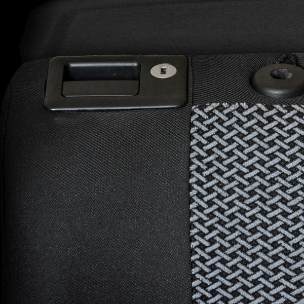 Housses de siège sur mesure adaptées pour Citroen Berlingo II XTR Van (2008-2018) deuxième rangée - 3x1 - housse siege voiture - couverture siege - E2