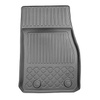 Tapis de sol en TPE adapté pour BMW 3 F30 Berline (01.2012-02.2019) - X-drive - tapis de voiture - noir