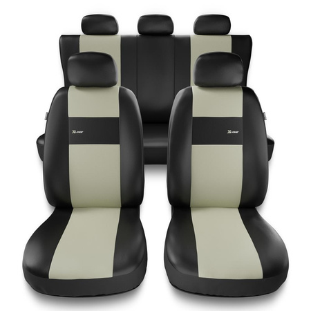 Housses de siège adaptées pour Fiat Qubo (2009-2019) - housse siege voiture universelles - couverture siege - XL-BE