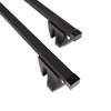 Barres de toit en acier adapté pour Ford Windstar Van (1995-2004) - Porte-Bagages de Voiture noir - rails