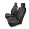 Housses de siège avant adaptées pour Audi A4 B5, B6, B7, B8, B9 (1995-2024) - housse siege voiture universelles - couverture siege conducteur - 2UNE-GR