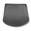 Tapis de coffre adapté pour Ford Mondeo IV Break (09.2007-12.2014) - bac de coffre - protection de coffre voiture - avec roue de secours à usage temporaire ou kit de réparation