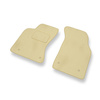 Tapis de Sol Velours adapté pour Audi A4 I B5 (1994-2001) - Premium tapis de voiture - beige