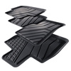 Tapis de sol en TPE adapté pour Seat Ateca SUV (2016-....) - tapis de voiture - noir