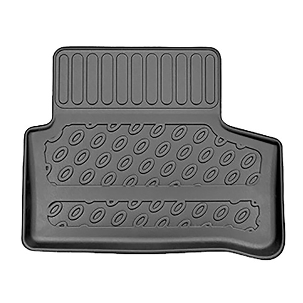 Tapis de sol en TPE adapté pour Mercedes-Benz Classe A W177, V177 Hayon, Berline (05.2018-....) - aussi pour la version hybride - tapis de voiture - noir