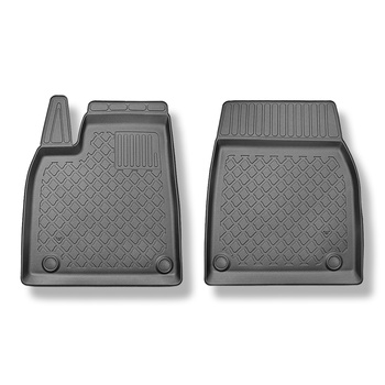 Tapis de sol en TPE adapté pour Tesla Model X SUV (01.2021-....) - avant seuleme