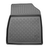 Tapis de sol en TPE adapté pour Renault Kangoo III Van (06.2021-....) - empattement court et long; pas pour la version électrique - tapis de voiture - noir