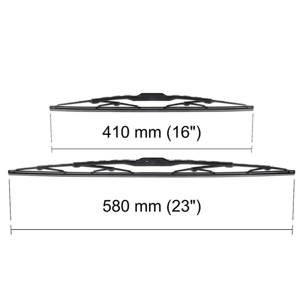 Balais d'essuie-glace de pare-brise adaptés pour Lancia Y Hayon (01.1996-06.2003) - balais standard