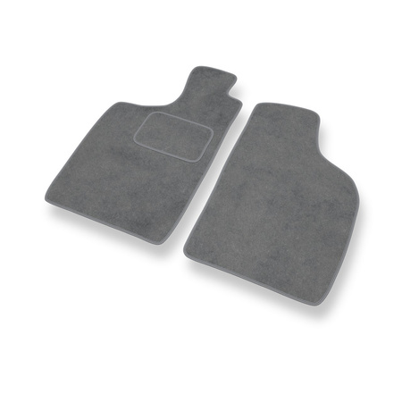 Tapis de Sol Velours adapté pour Nissan Navara D22 (1997-2005) - Premium tapis de voiture - gris